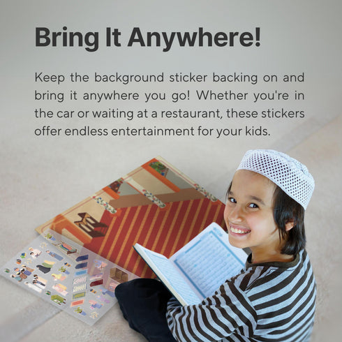 TAKVA Reusable Wall Art Stickers - Peel, Stick, and Re-stick Again!