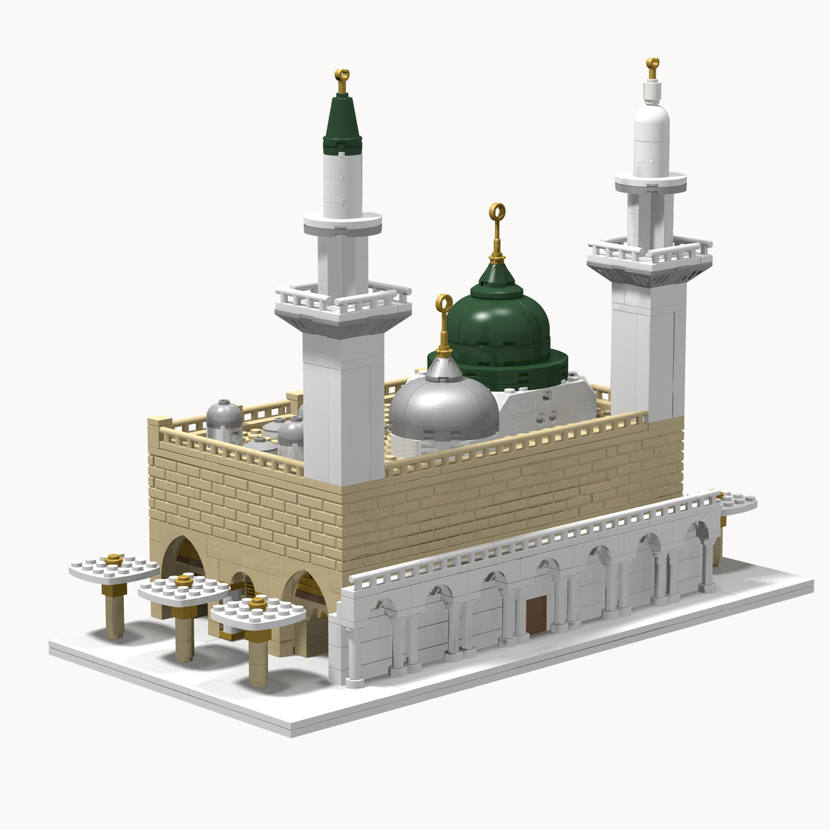 DEENBLOCKS™ Masjid An Nabawi Build and Learn Educational Building Bl