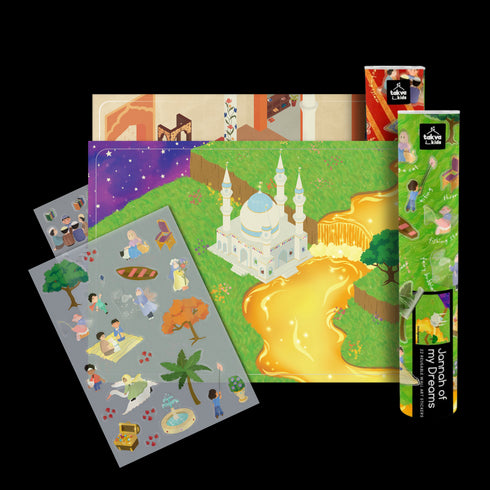 TAKVA Reusable Wall Art Stickers - Peel, Stick, and Re-stick Again!